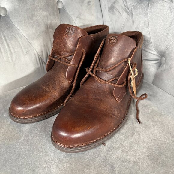 Børn Leather Chukka Boots Brown Soft Footbed Casual Comfort –‎ Men’s 11.5M main image 9